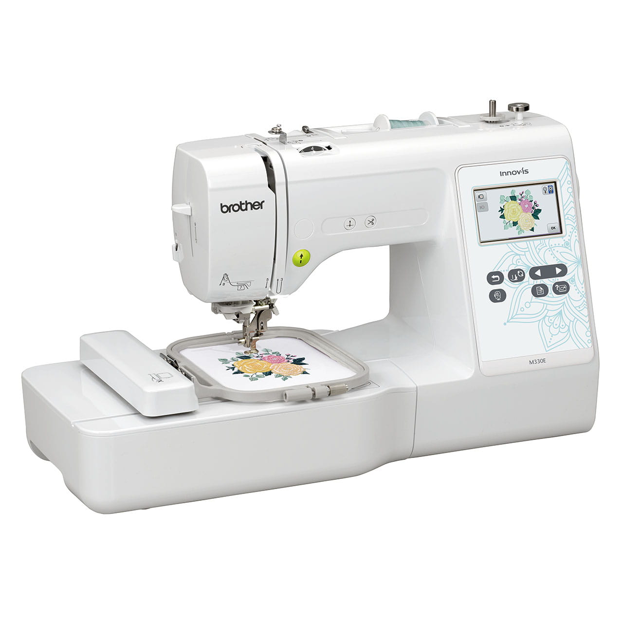 Brother Innov-is M330E จักรปัก มุมมองด้านข้างขวา