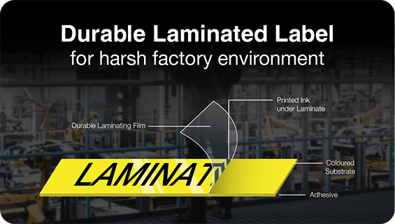 Durable Laminated Label