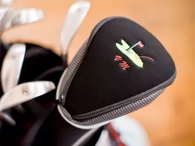 Embroidery golfclub