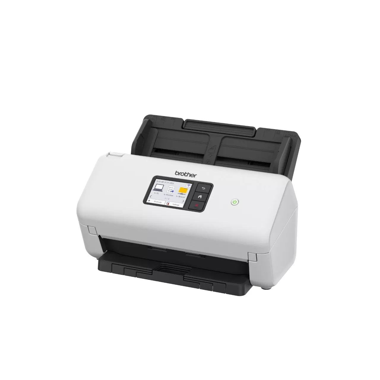 Brother ADS-3350W Scanner Left Side View