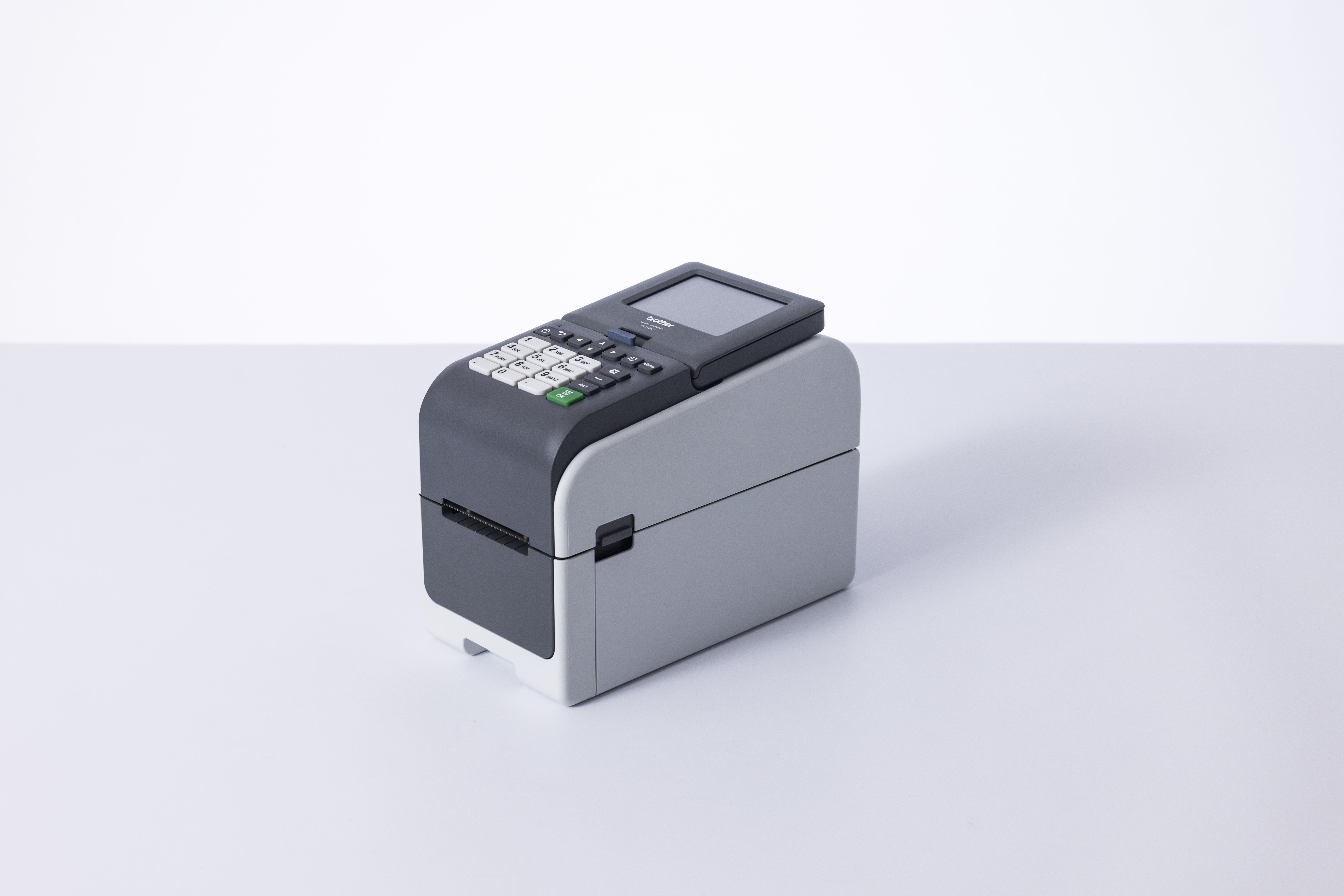 Brother TD-2320DSA Label Printer (Label Maker) Left Side View