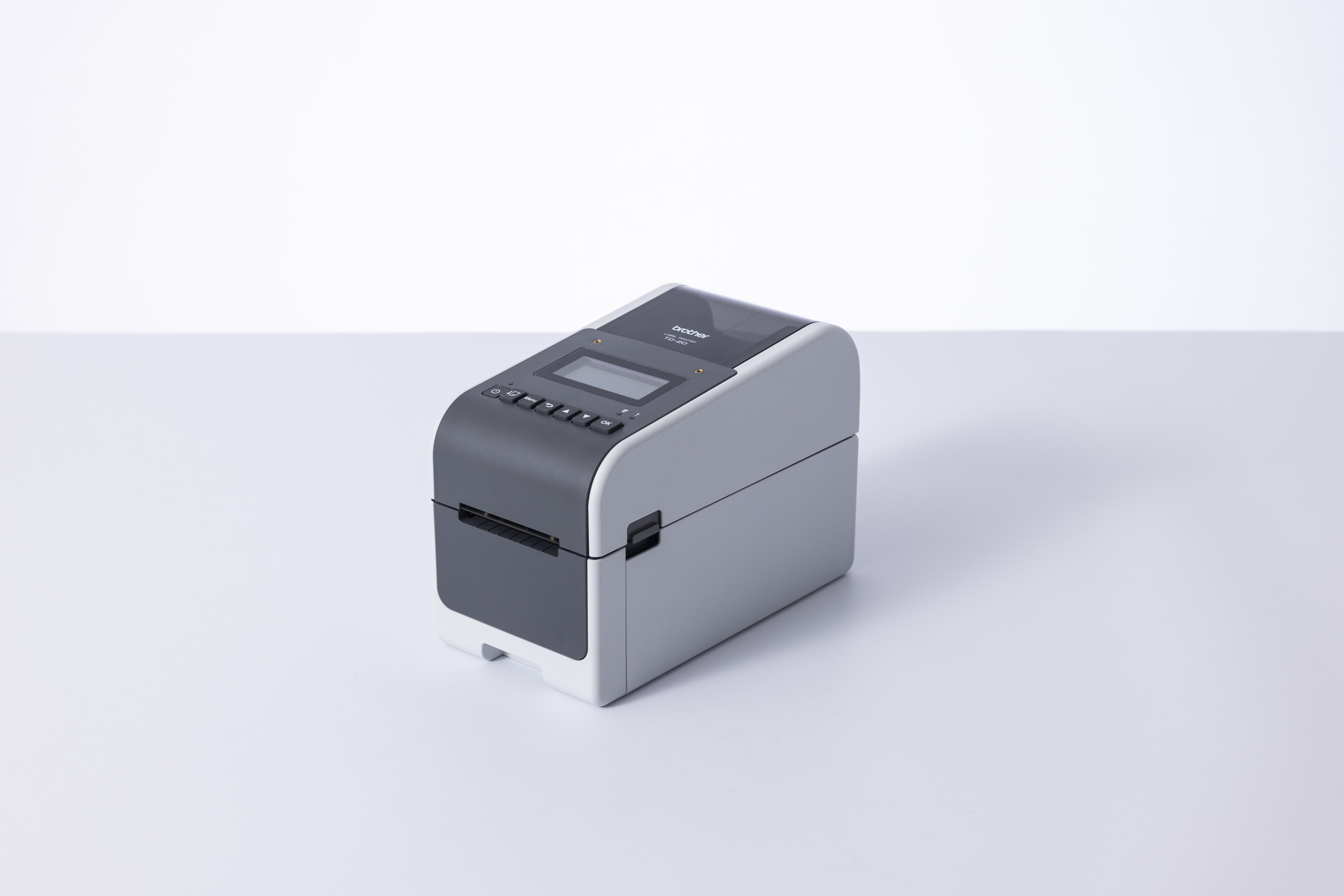 Brother TD-2350D Label Printer (Label Maker) Left Side View