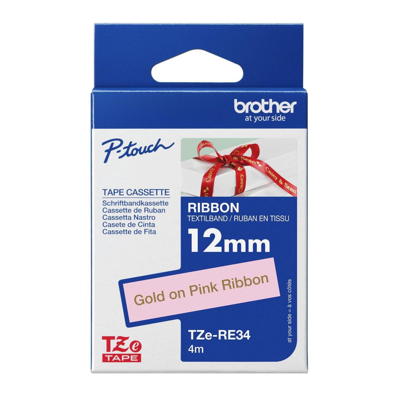 Brother TZe-RE34 Label Printer (Label Maker) Supply & Accessory 2