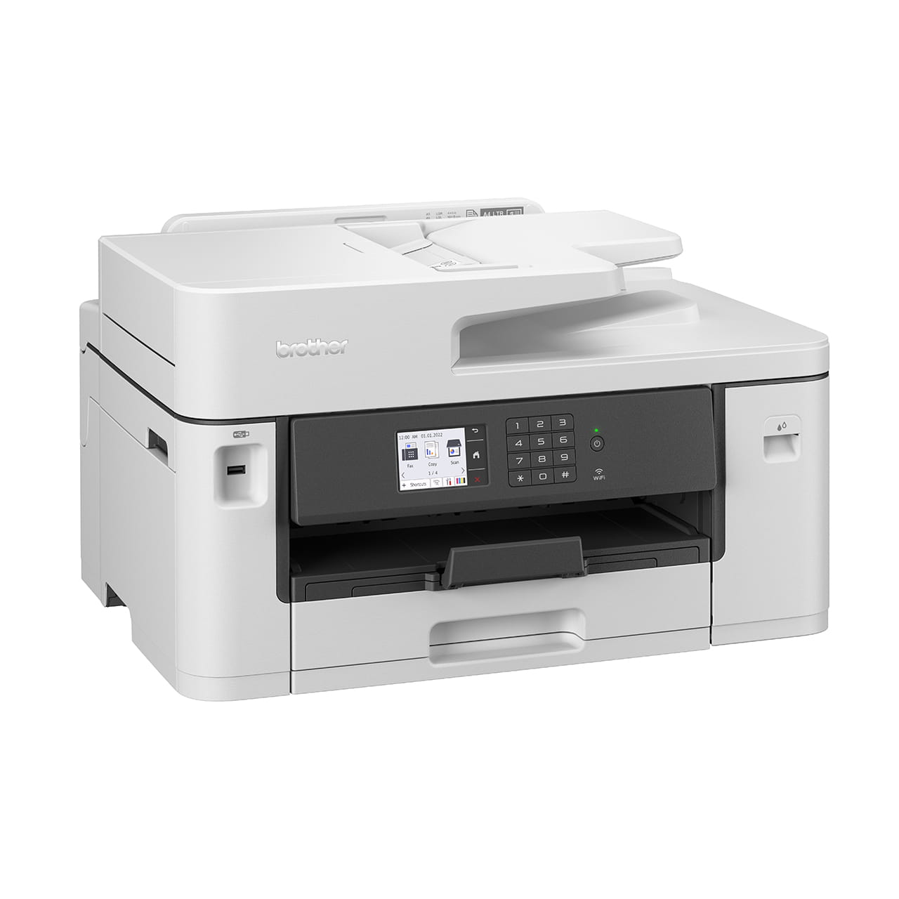 Brother MFC-J2340DW เครื่องพิมพ์อิงค์เจ็ท มุมมองด้านข้างขวา