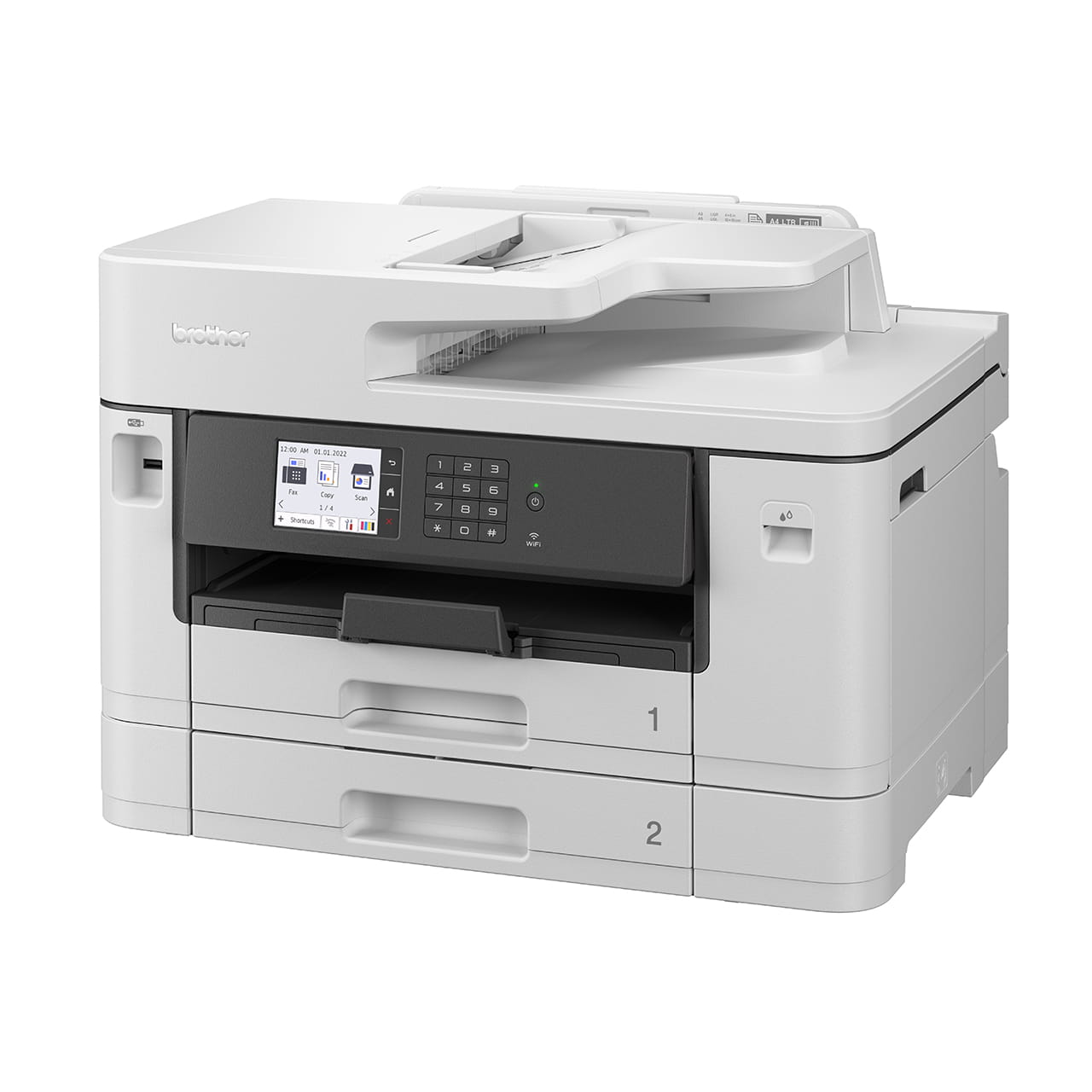Brother MFC-J2740DW เครื่องพิมพ์อิงค์เจ็ท มุมมองด้านข้างซ้าย