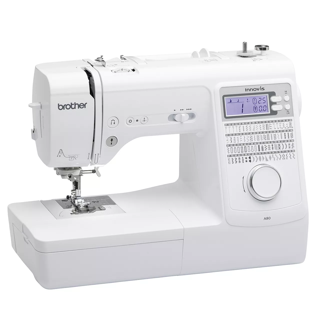 Brother Innov-is A80 value-packed Sewing Machine – right-side view