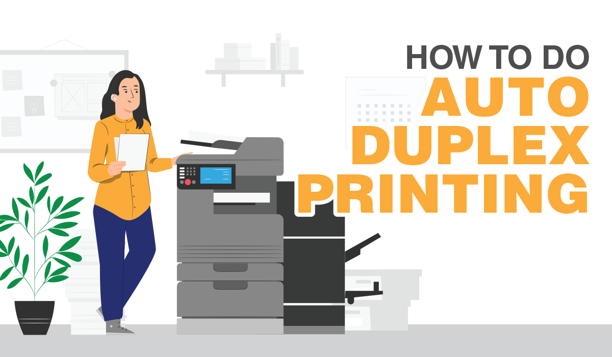 How To Print Auto Duplex on Laser Printer