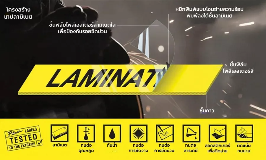 Professional Laminated Label