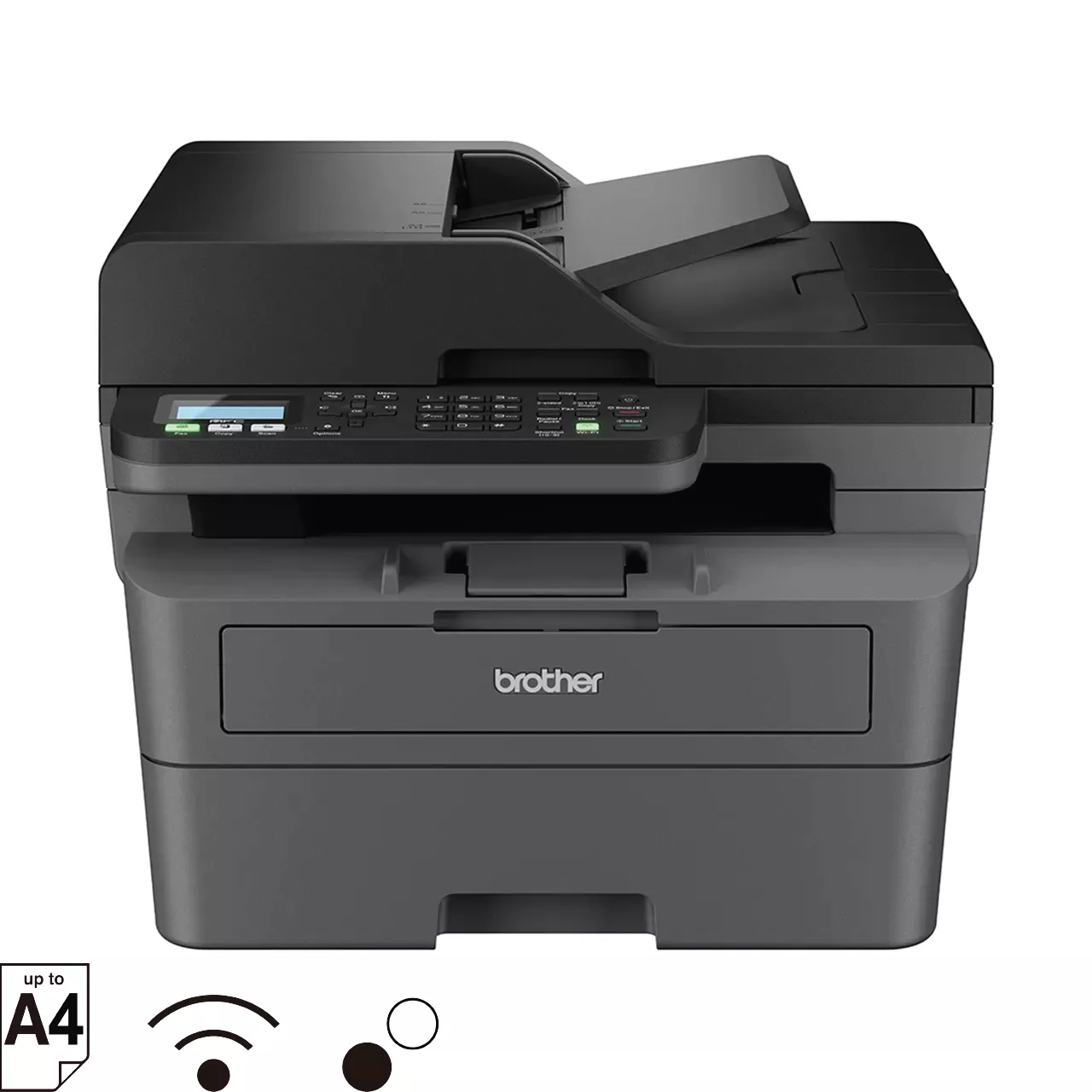 Brother MFC-L2805DW Mono Laser Printer Front View