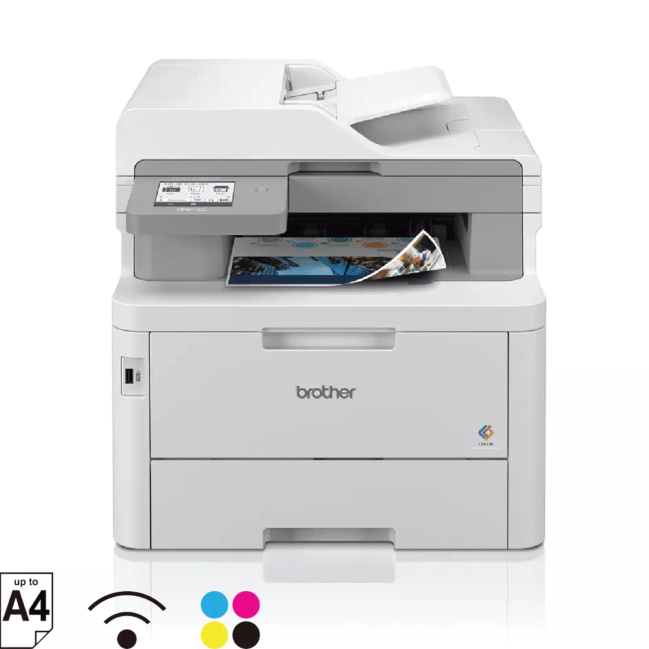 Brother MFC-L8340CDW Colour Laser Printer Front View