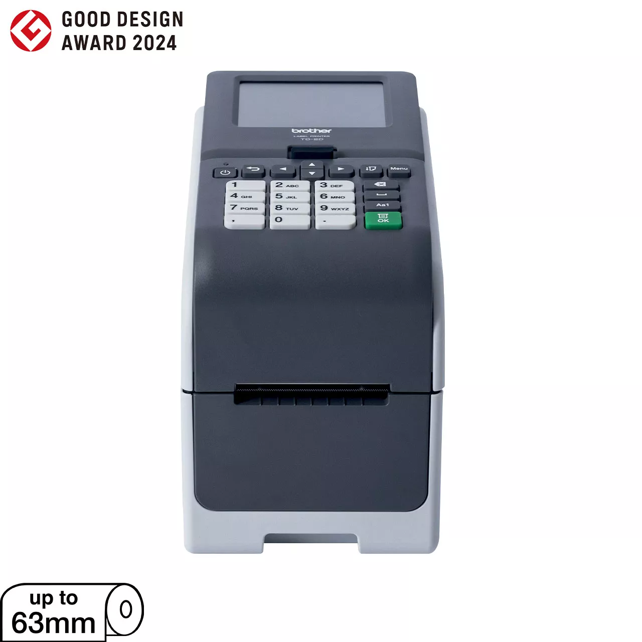 Brother TD-2320DSA Label Printer (Label Maker) Front View