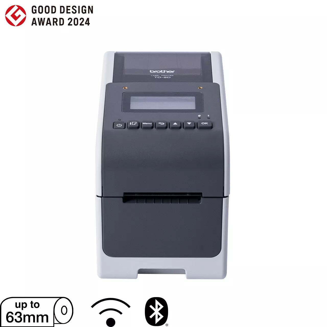 Brother TD-2350D Label Printer (Label Maker) Front View