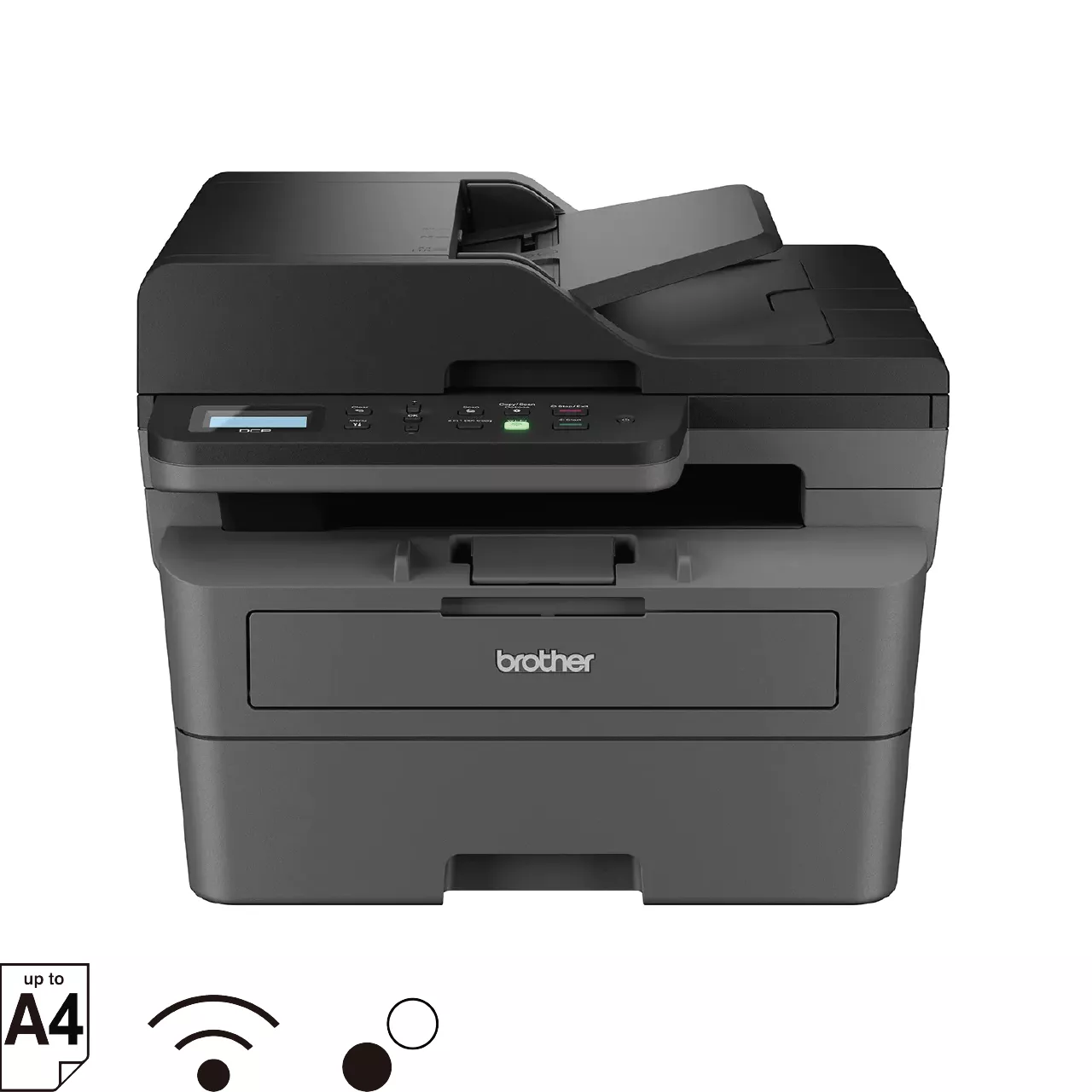 Brother DCP-L2640DW Mono Laser Printer Front View